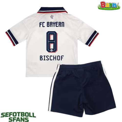 Bayern Munich Tom Bischof #8 Bortaställ Barn 2026-27 Kortärmad (+ Korta byxor)